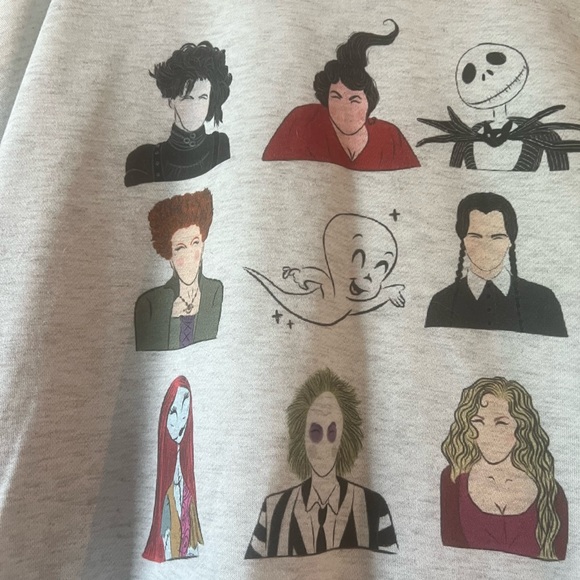 Classic Halloween Characters Sweater - Picture 4 of 4